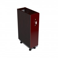 Corp inferior 20 cu 1 usa si cos Jolly Zebra MDF rosu simplu Corp inferior 20 cu 1 usa si cos Jolly Zebra MDF rosu simplu